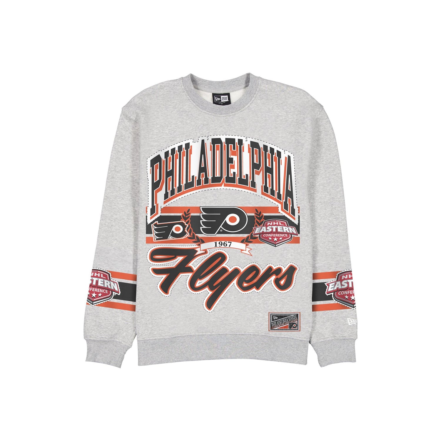 Philadelphia Flyers Sport Classics Vintage Gray Crewneck