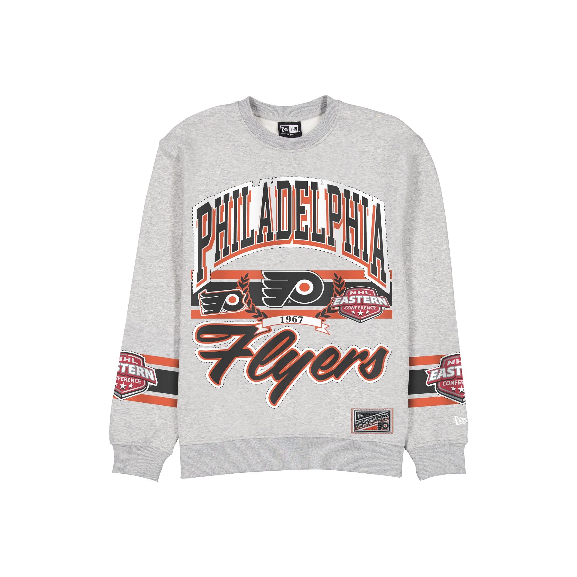 Philadelphia Flyers Sport Classics Vintage Gray Crewneck