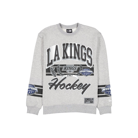 Los Angeles Kings Sport Classics Vintage Gray Crewneck - New Era Cap
