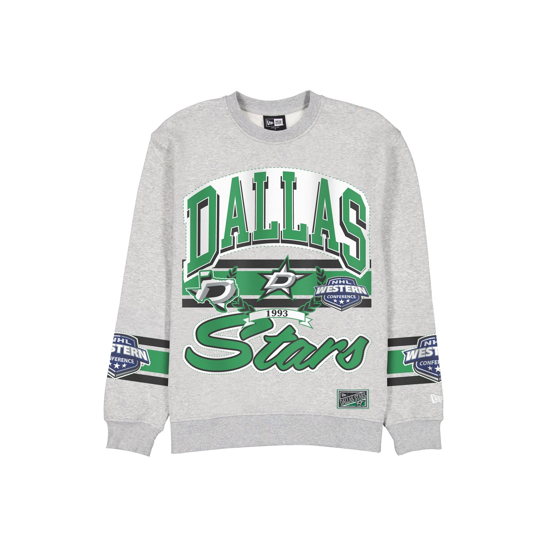 Dallas Stars Sport Classics Vintage Gray Crewneck