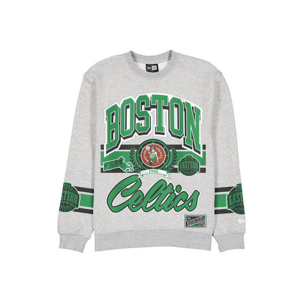 Sweatshirt Vintage Boston Celtics Coupé - Taille M-L, Coupe Délavée, Occasion Très Bon état
