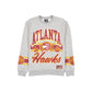 Atlanta Hawks Sport Classics Vintage Gray Crewneck