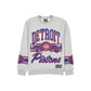 Detroit Pistons Sport Classics Vintage Gray Crewneck