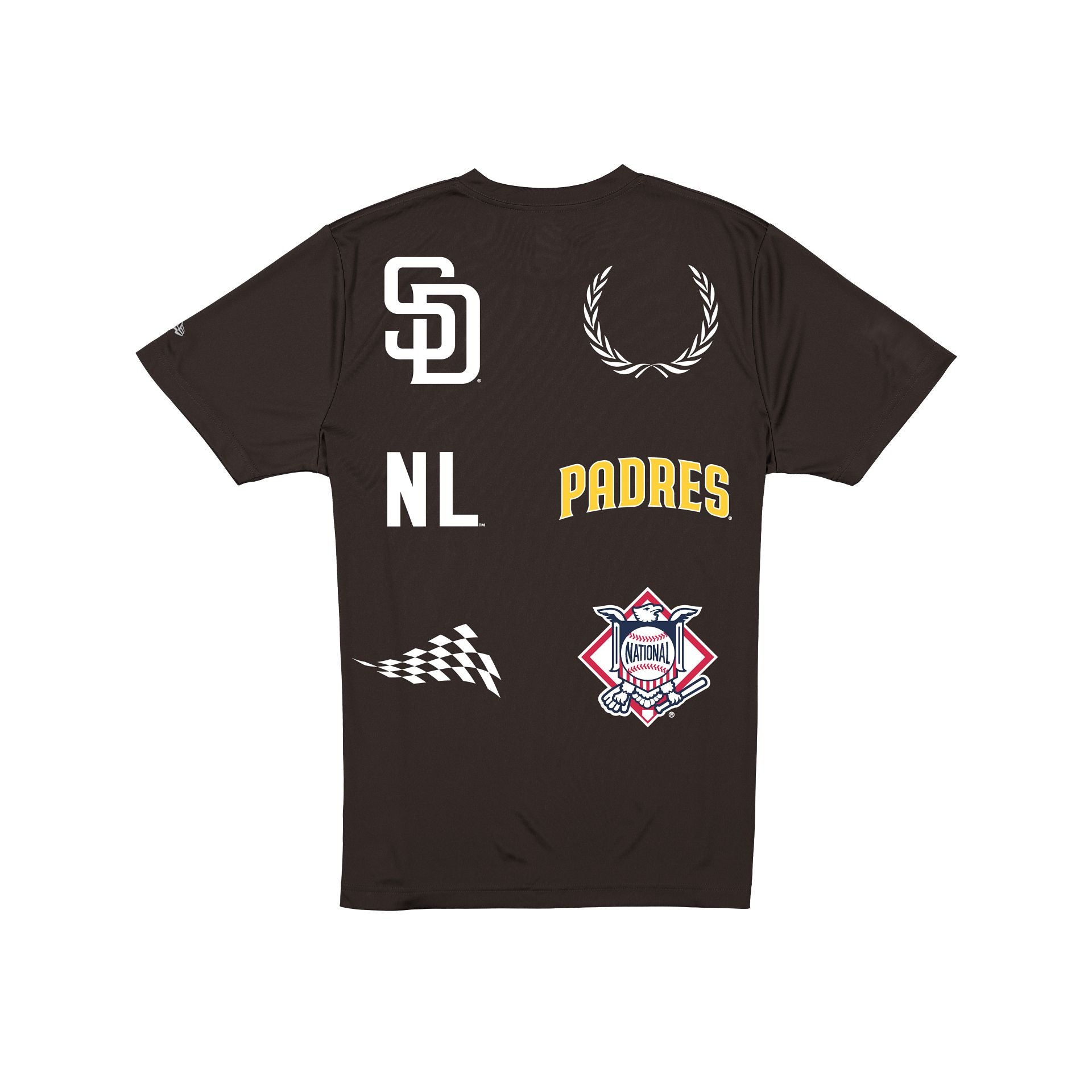 San Diego Padres Match Day Brown T-Shirt
