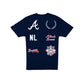 Atlanta Braves Match Day Navy T-Shirt