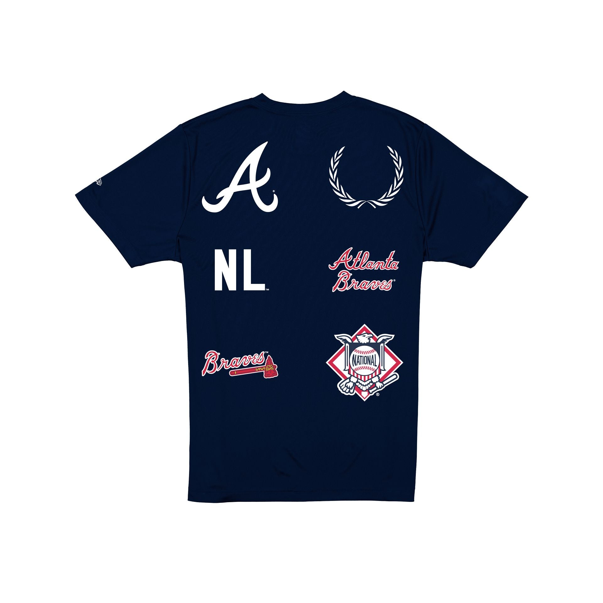 Atlanta Braves Match Day Navy T-Shirt