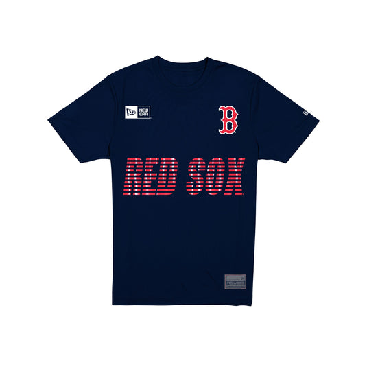 Boston Red Sox Match Day Navy T-Shirt - New Era Cap