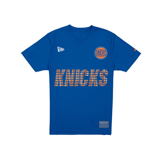 New York Knicks Match Day Blue T-Shirt - New Era Cap