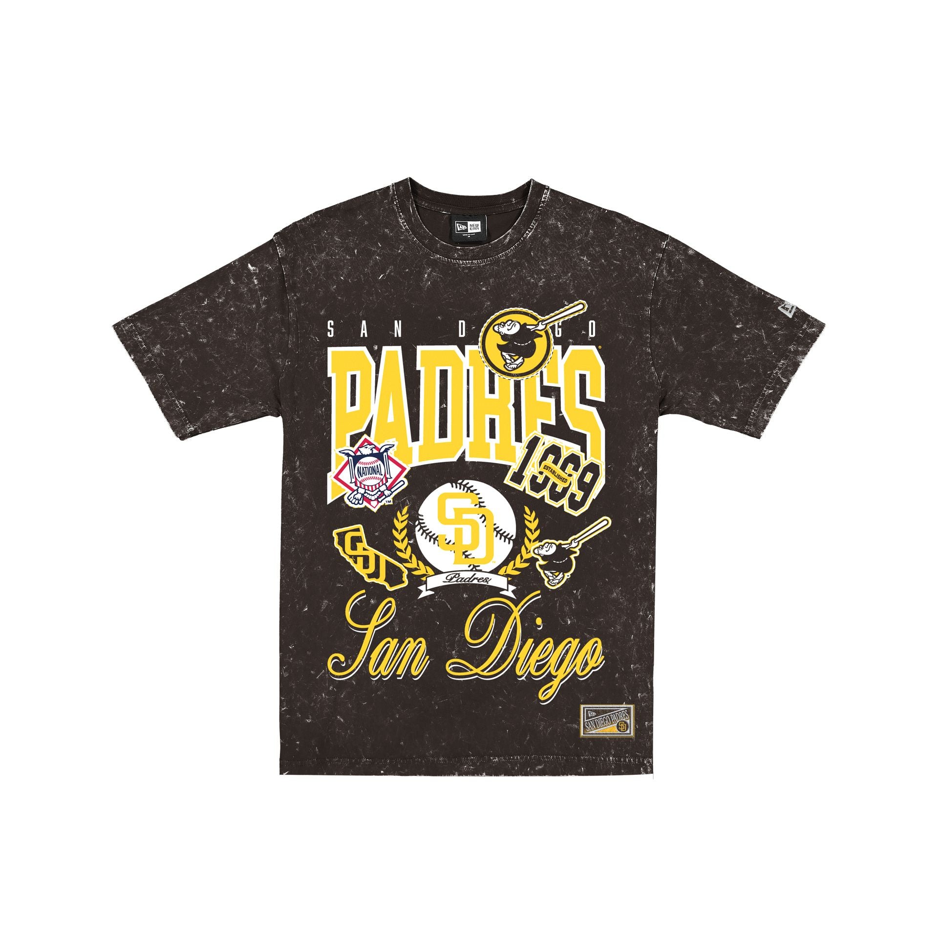 San Diego Padres Sport Classics Vintage Mineral Washed T-Shirt