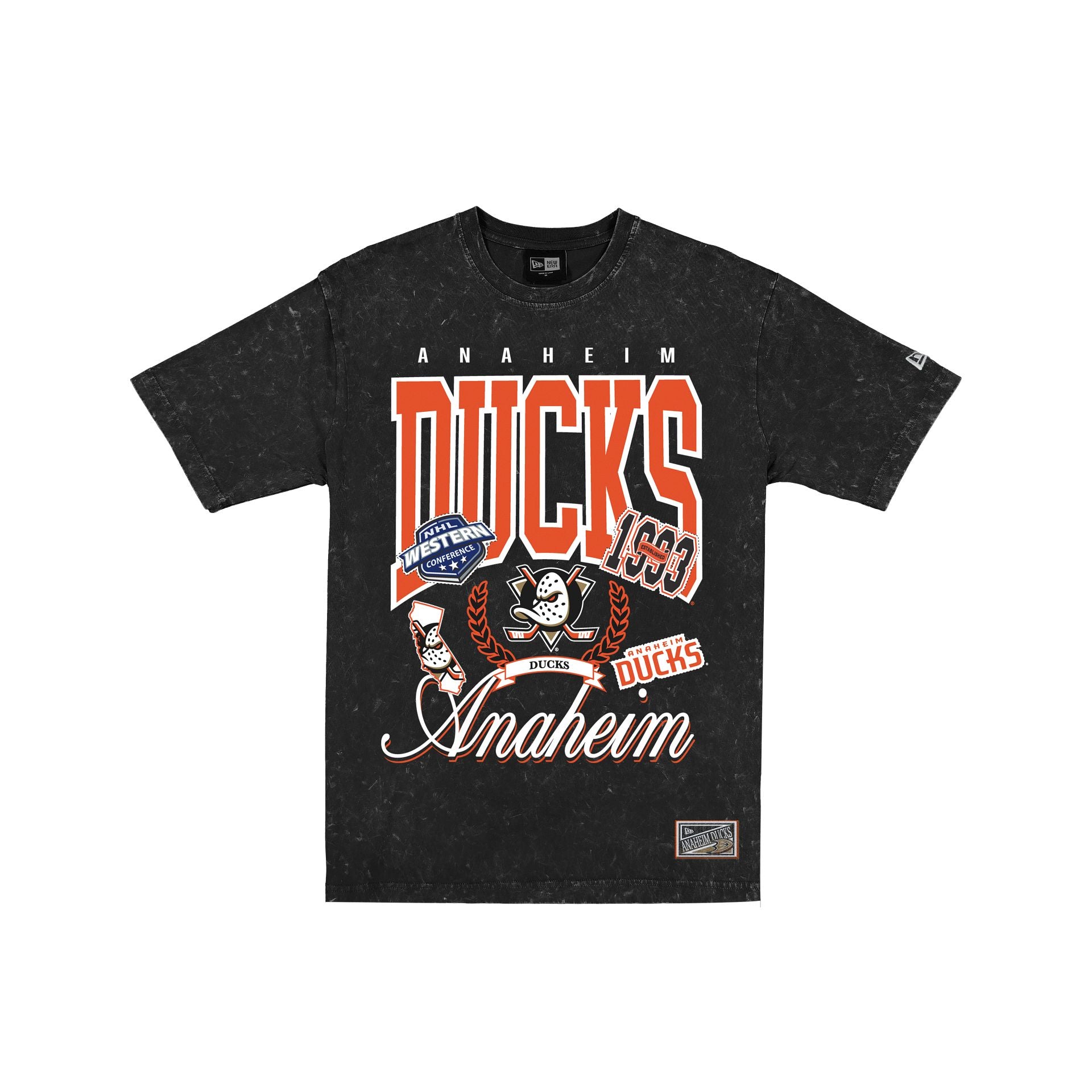 Anaheim Ducks Sport Classics Vintage Mineral Washed T-Shirt