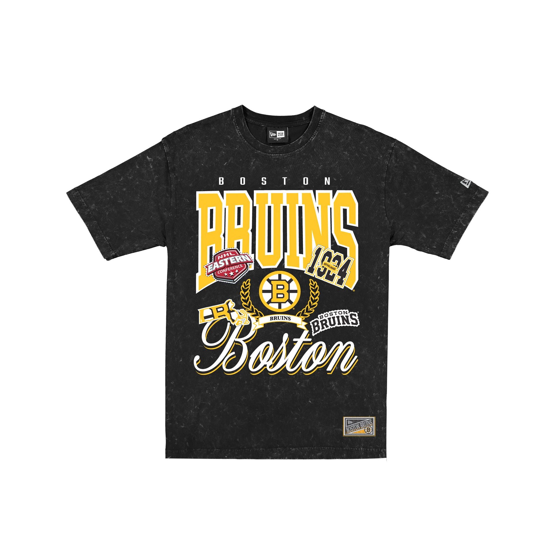 Boston Bruins Sport Classics Vintage Mineral Washed T-Shirt
