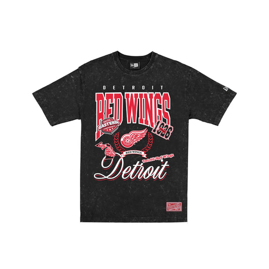 Detroit Red Wings Sport Classics Vintage Mineral Washed T-Shirt - New Era Cap