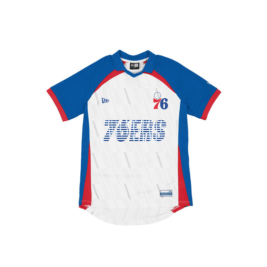 Philadelphia 76ers Match Day White Polo - New Era Cap