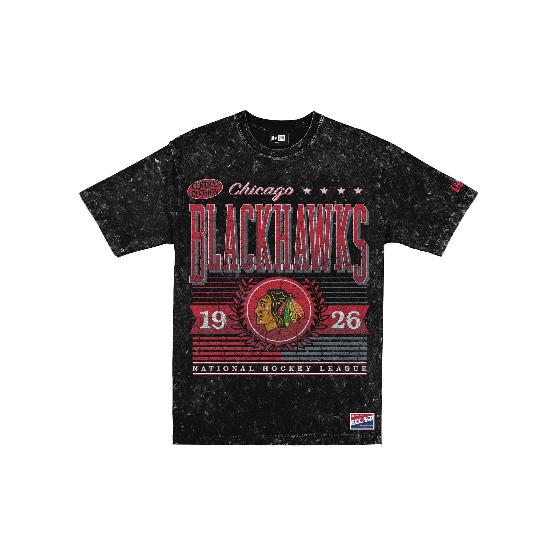 Chicago Blackhawks Throwback Vintage Wash T-Shirt