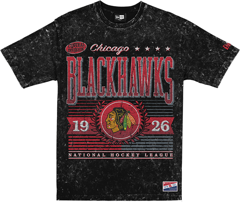 Chicago Blackhawks Throwback Vintage Wash T-Shirt