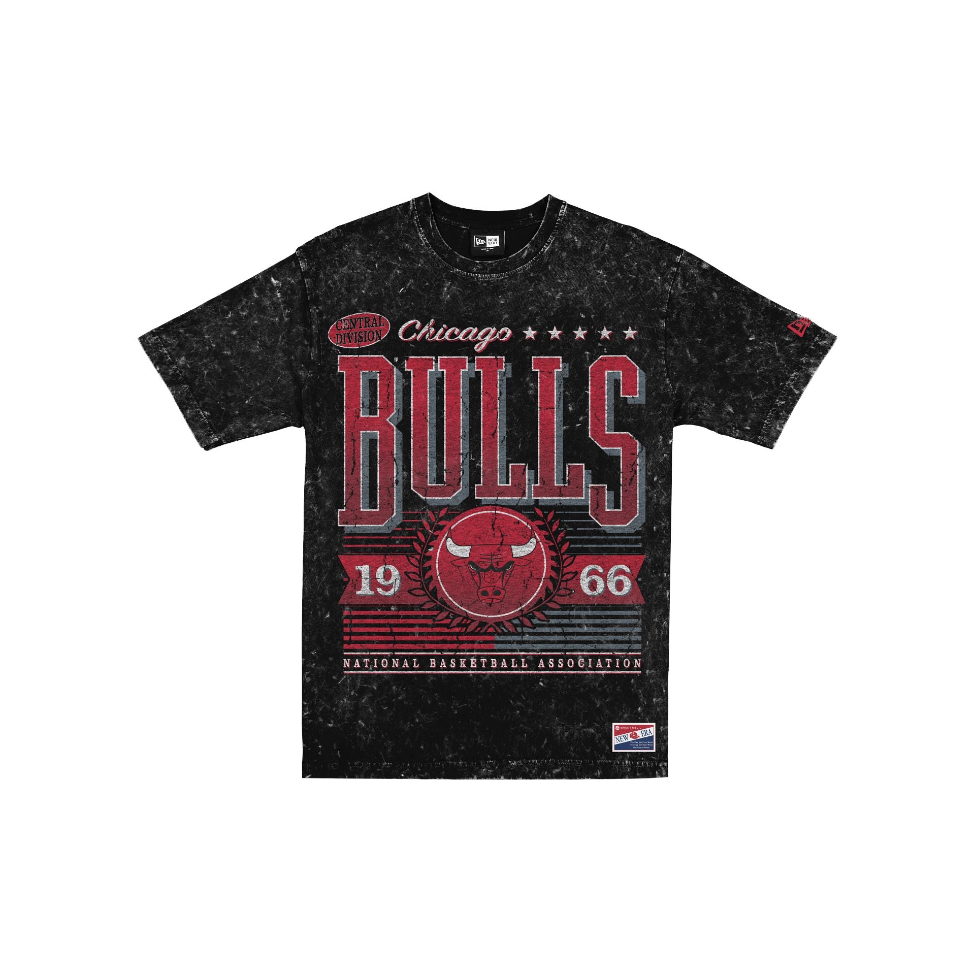Chicago Bulls Throwback Vintage Wash T-Shirt