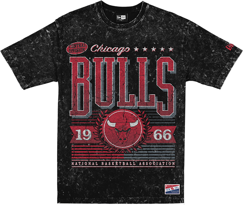 Chicago Bulls Throwback Vintage Wash T-Shirt