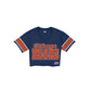 Chicago Bears Throwback Women's Cropped T-Shirt