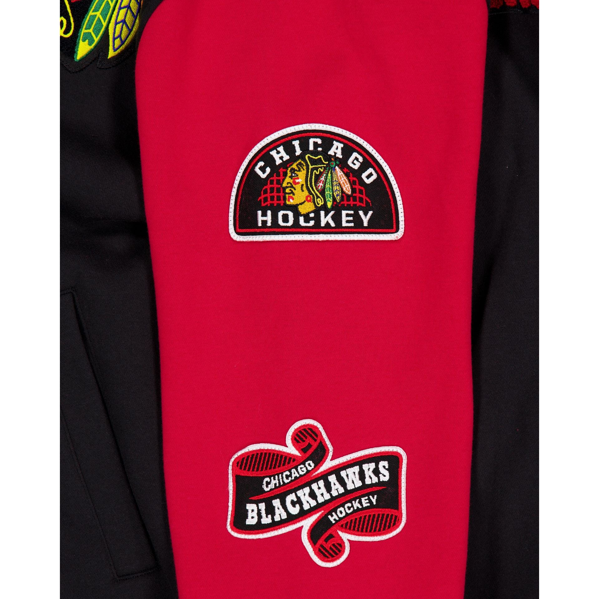 Chicago Blackhawks Throwback Patch Jacket
