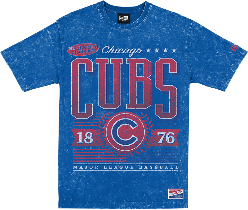 Chicago Cubs Throwback Vintage Wash T-Shirt