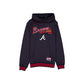 Atlanta Braves Throwback Felt Logo Hoodie