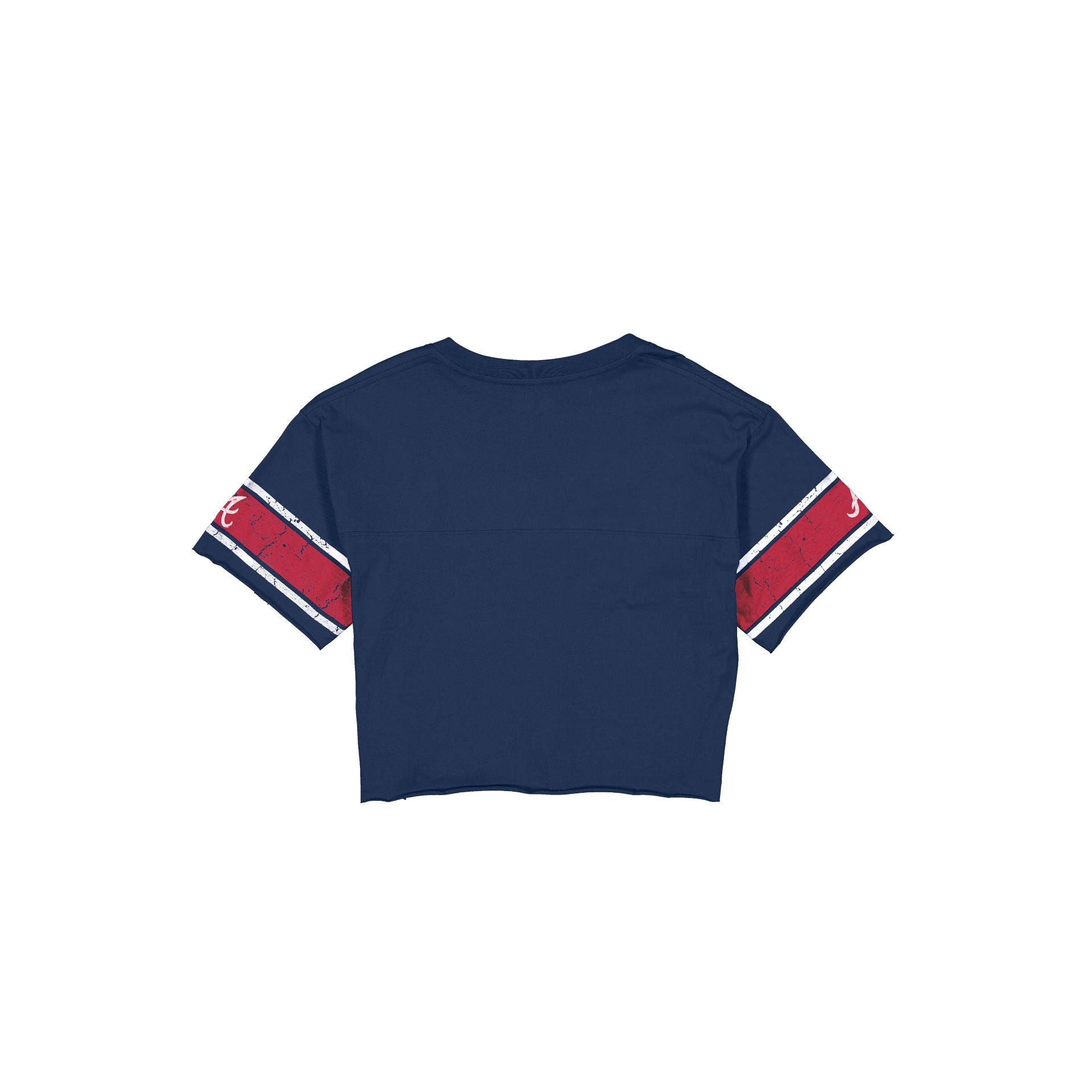 Atlanta Braves Throwback Women's Cropped T-Shirt