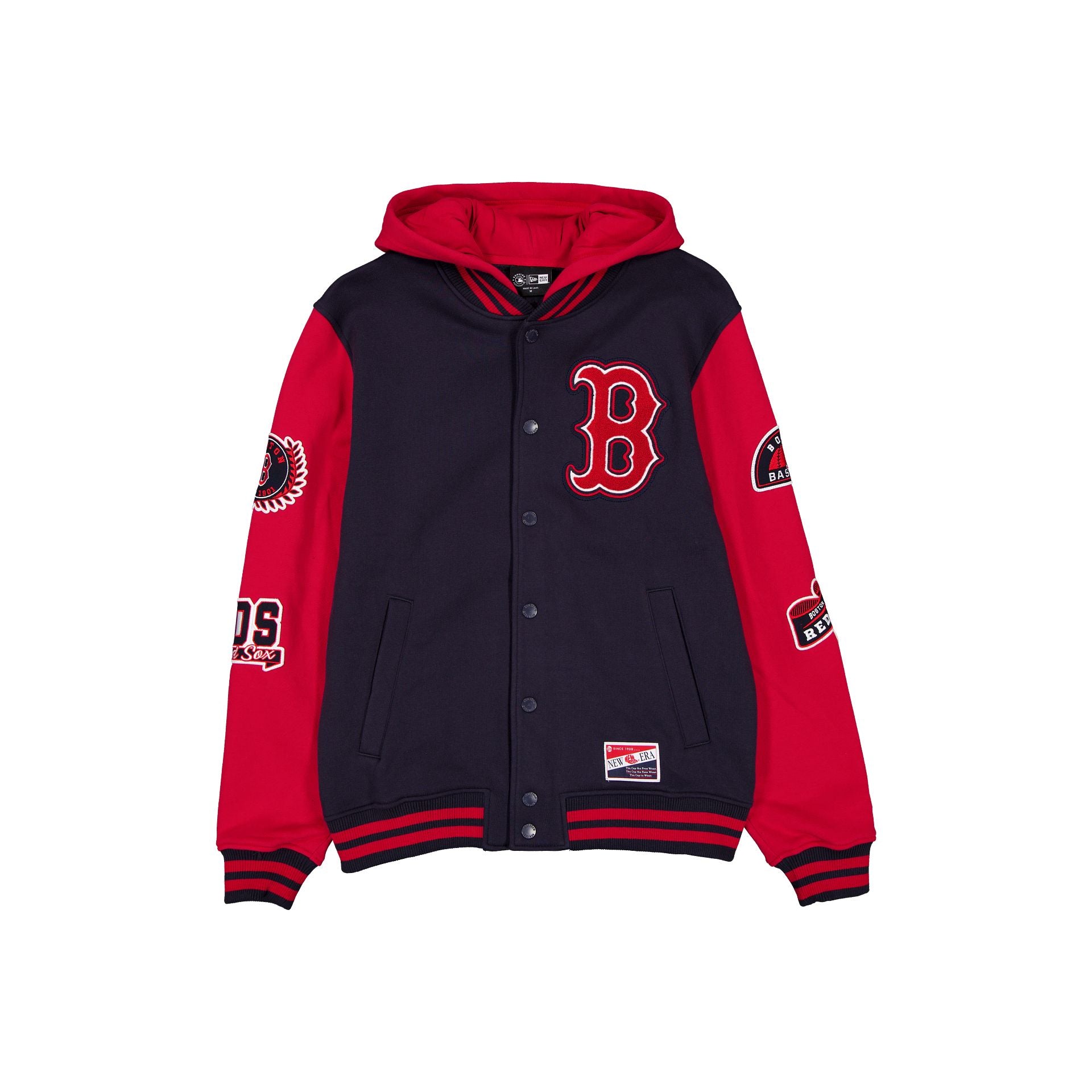 Boston Red Sox Throwback Patch Jacket – New Era Cap