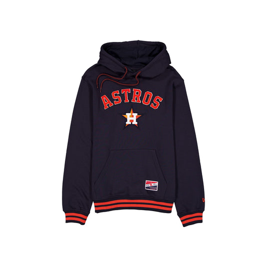 Houston Astros Throwback Felt Logo Hoodie - New Era Cap