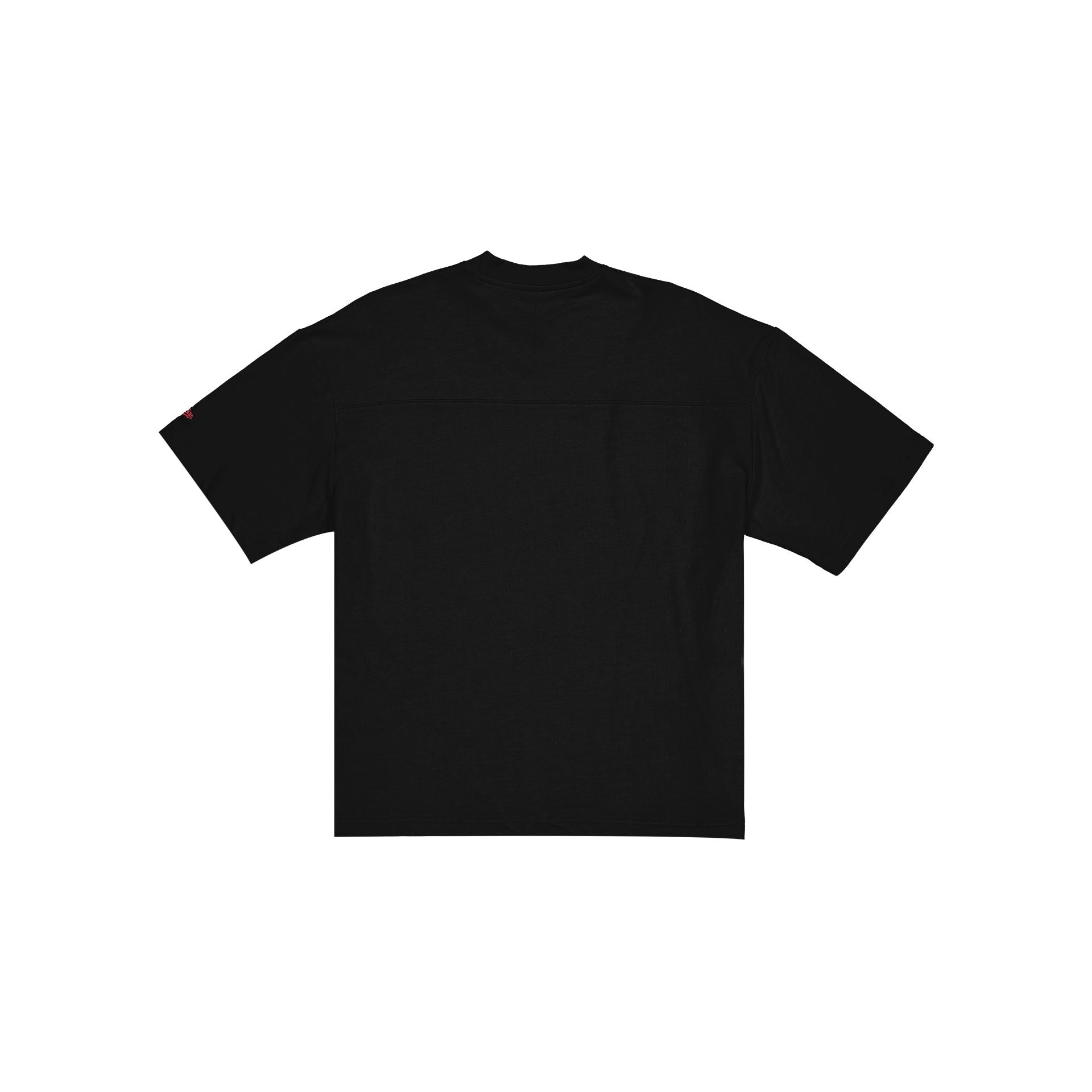 Chicago Cubs Throwback Black Boxy T-Shirt