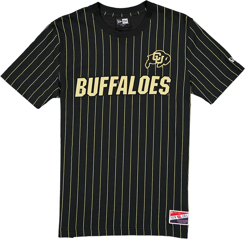 Colorado Buffaloes Throwback Applique Pinstripe T-Shirt
