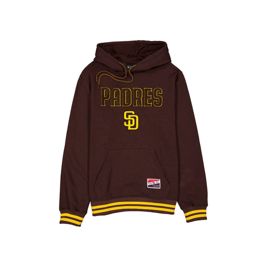 San Diego Padres Throwback Felt Logo Hoodie - New Era Cap
