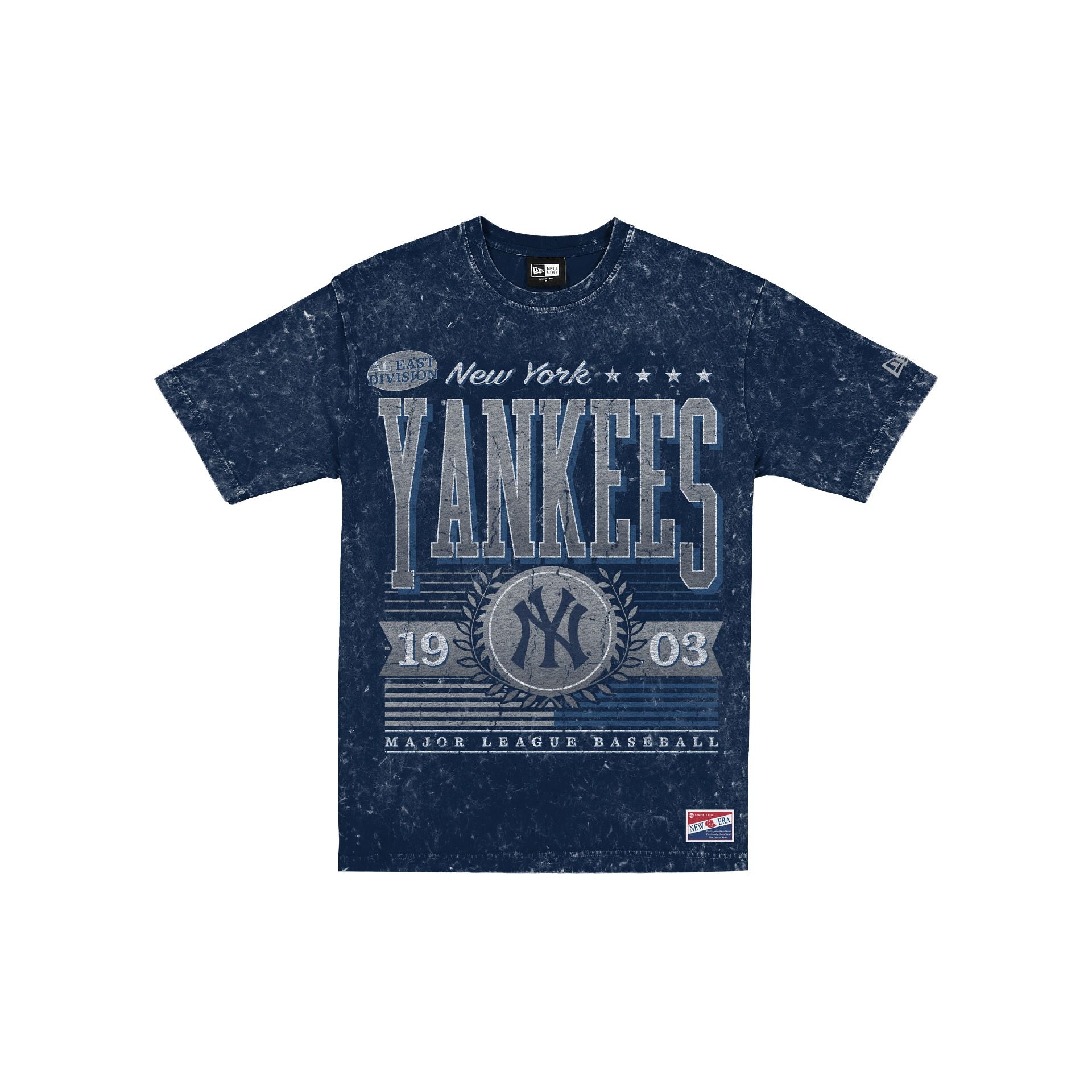 New York Yankees Throwback Vintage Wash T-Shirt