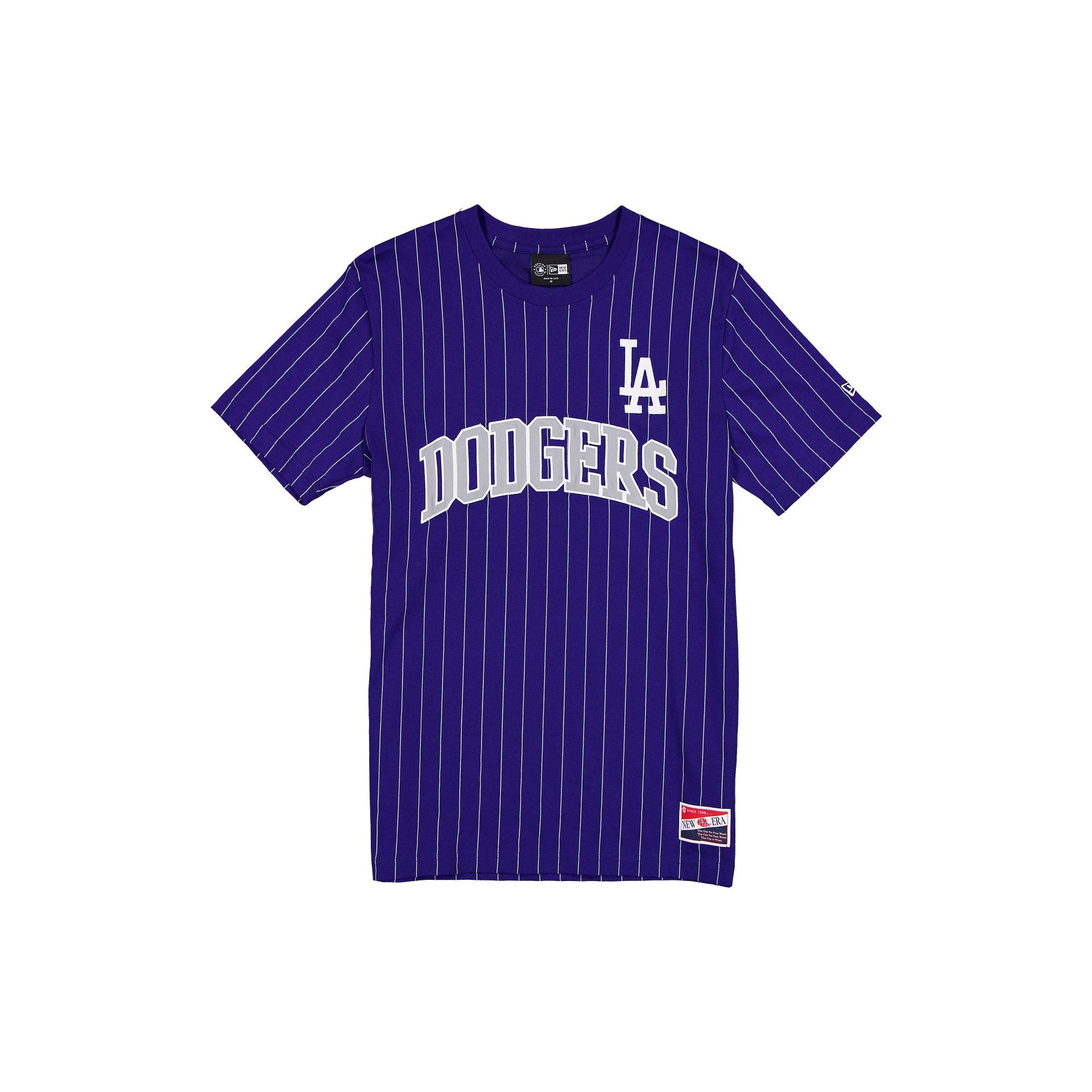 Los Angeles Dodgers Throwback Applique Pinstripe T-Shirt