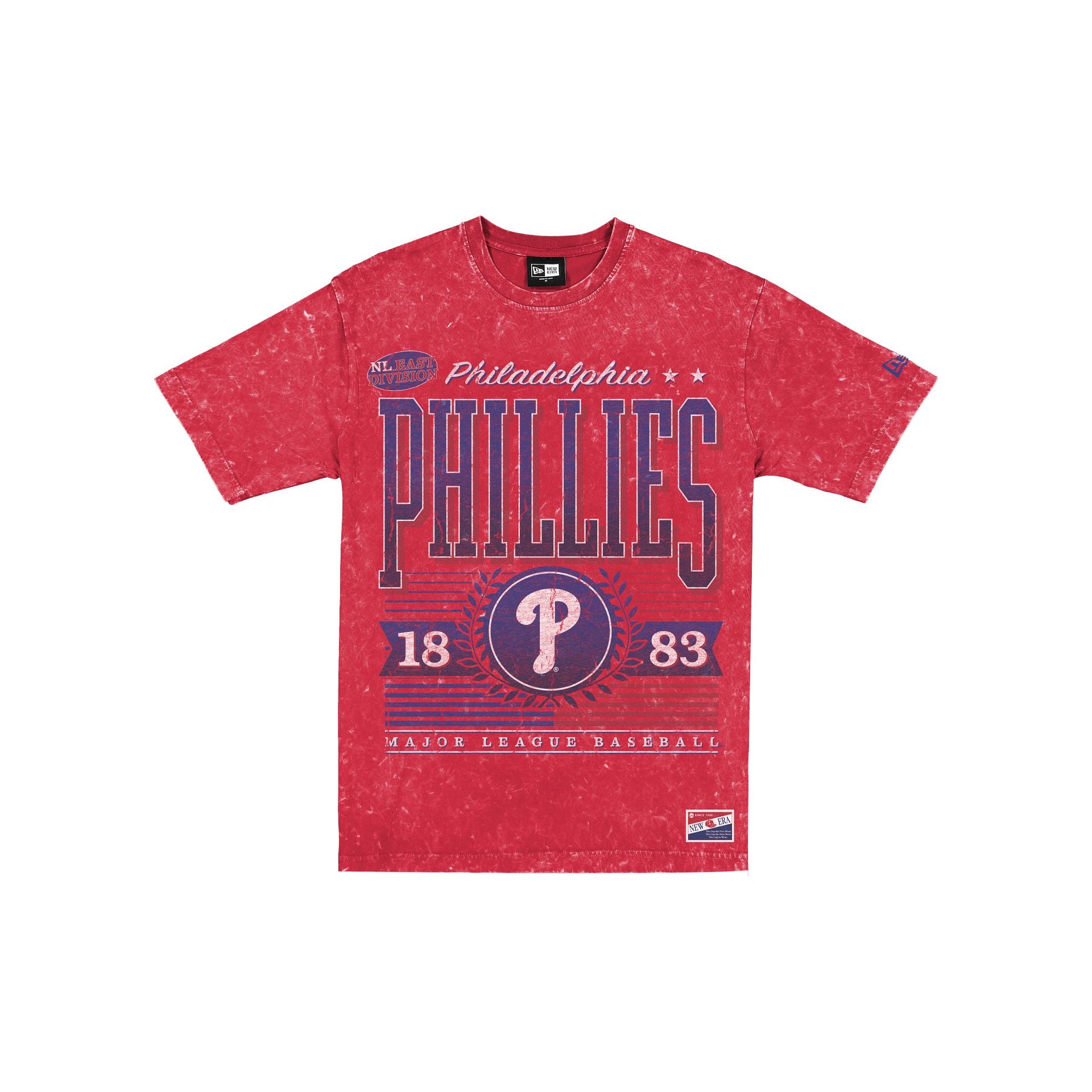 Philadelphia Phillies Throwback Vintage Wash T-Shirt