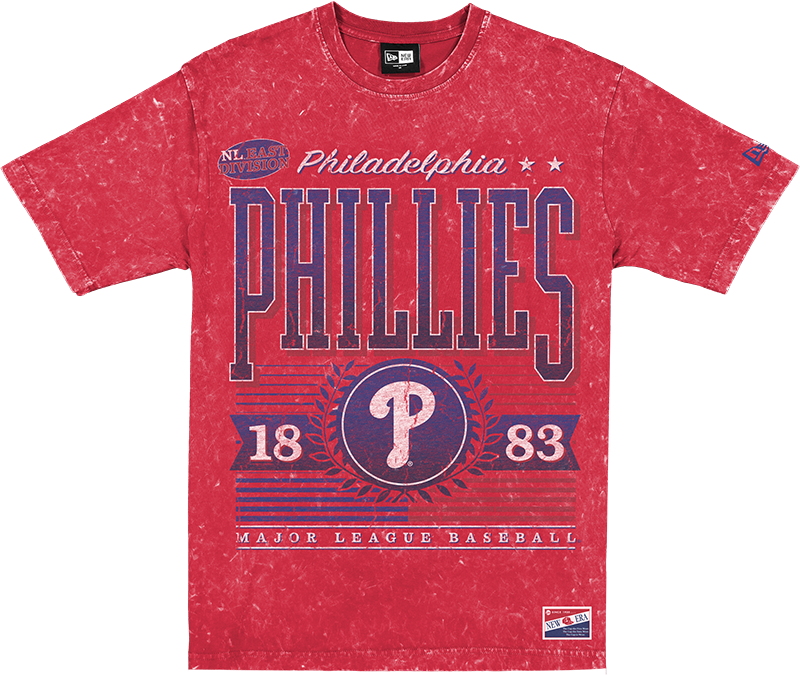 Philadelphia Phillies Throwback Vintage Wash T-Shirt