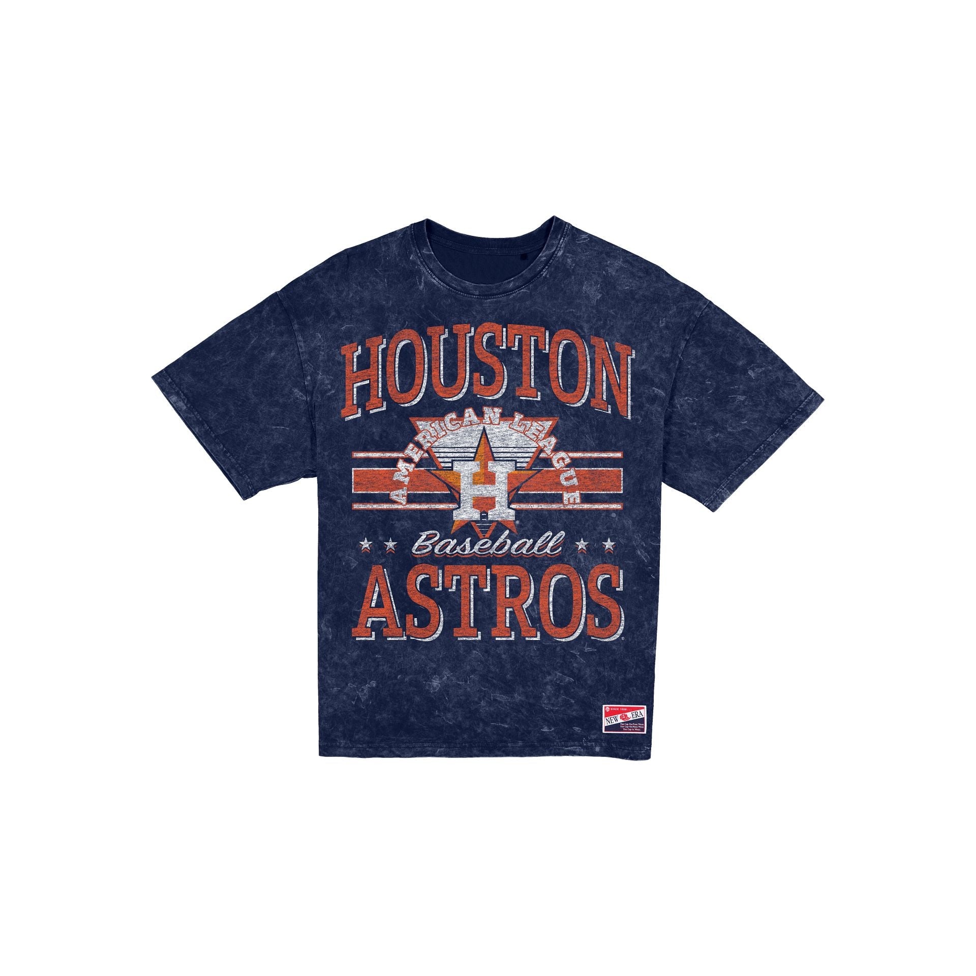Houston Astros Throwback Vintage Wash Women's T-Shirt