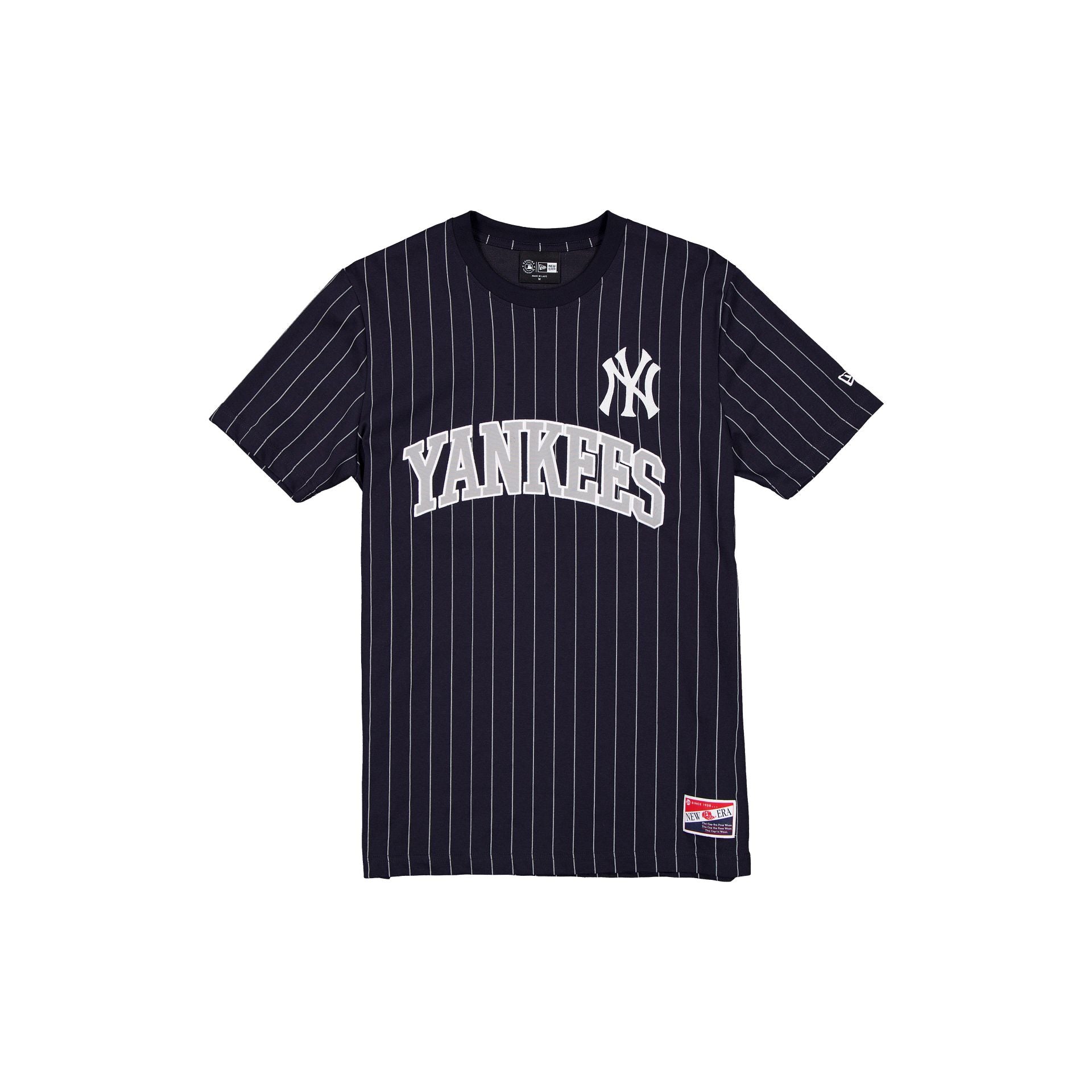 New York Yankees Throwback Applique Pinstripe T-Shirt