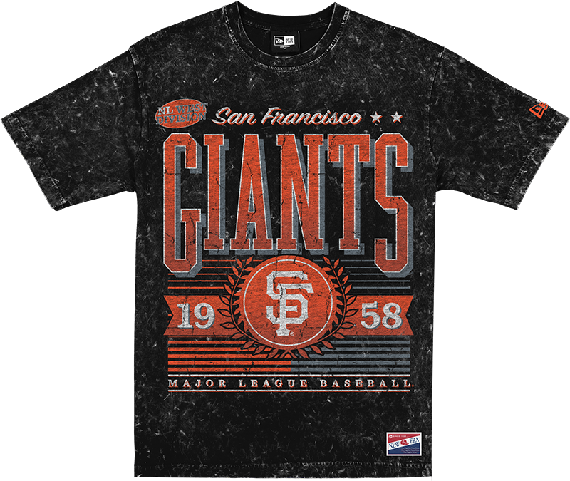 San Francisco Giants Throwback Vintage Wash T-Shirt