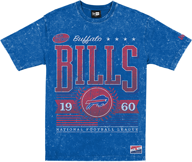 Buffalo Bills Throwback Vintage Wash T-Shirt