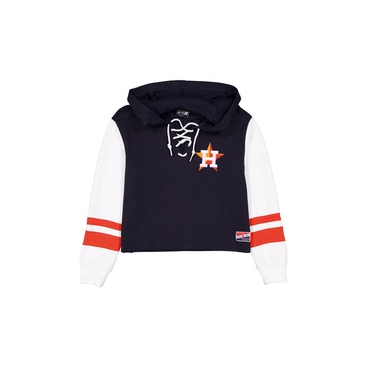Houston Astros Throwback Tie Women's Hoodie - New Era Cap
