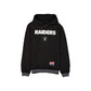 Las Vegas Raiders Throwback Felt Logo Hoodie