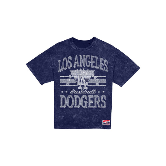 Los Angeles Dodgers Throwback Vintage Wash Women's T-Shirt - New Era Cap