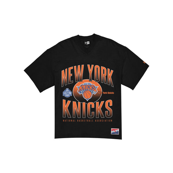 New York Knicks Throwback Black Boxy T-Shirt – New Era Cap