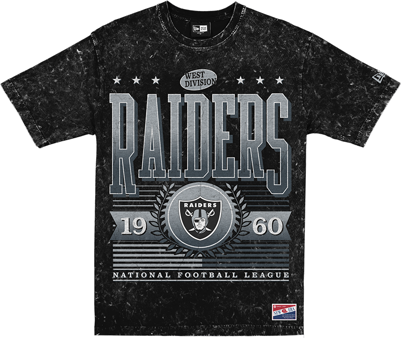 Las Vegas Raiders Throwback Vintage Wash T-Shirt