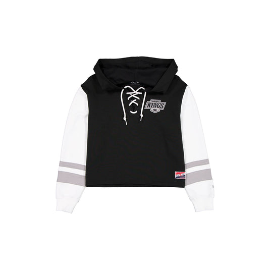 Los Angeles Kings Throwback Tie Women's Hoodie - New Era Cap