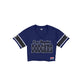 Los Angeles Dodgers Throwback Women's Cropped T-Shirt