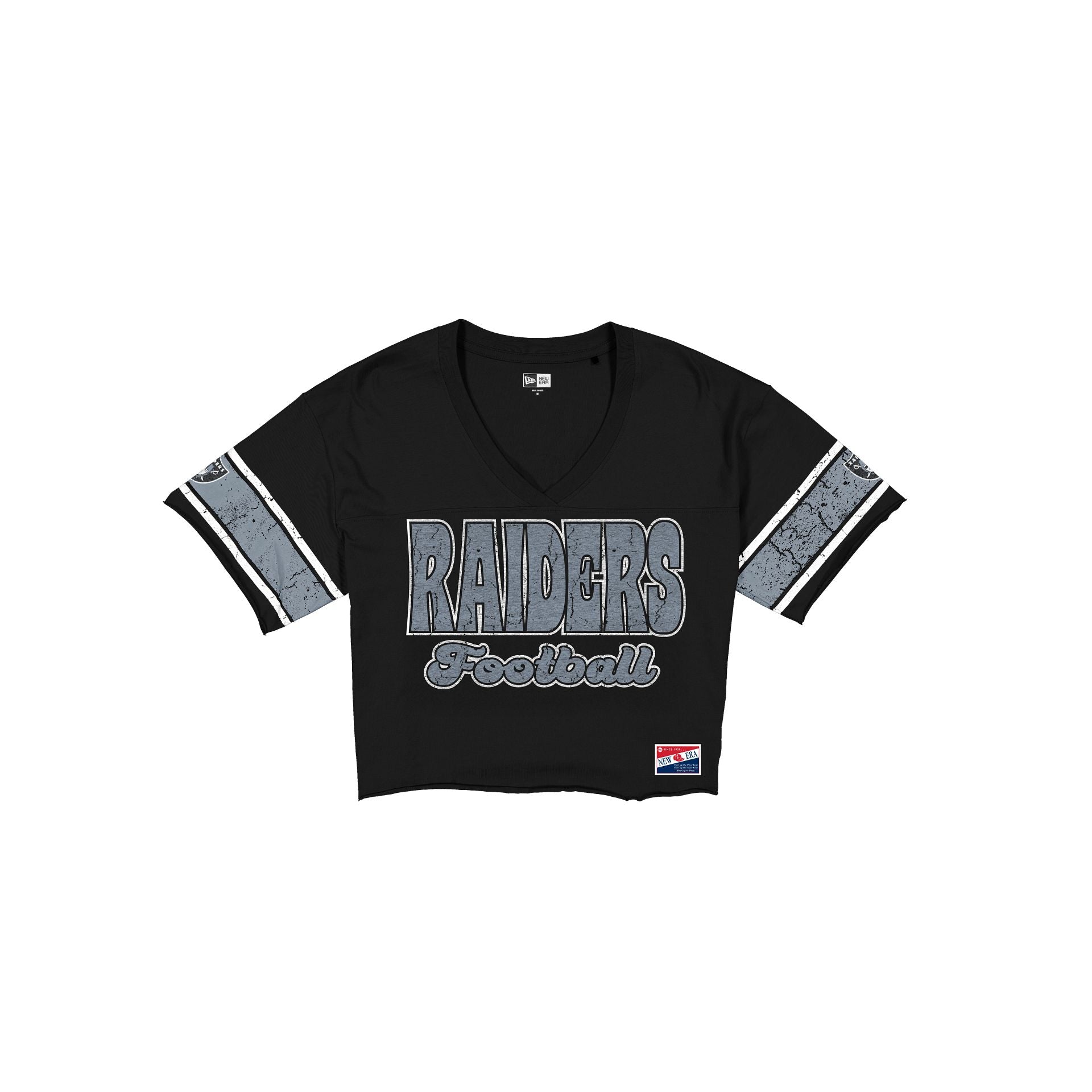 Las Vegas Raiders Throwback Women's Cropped T-Shirt