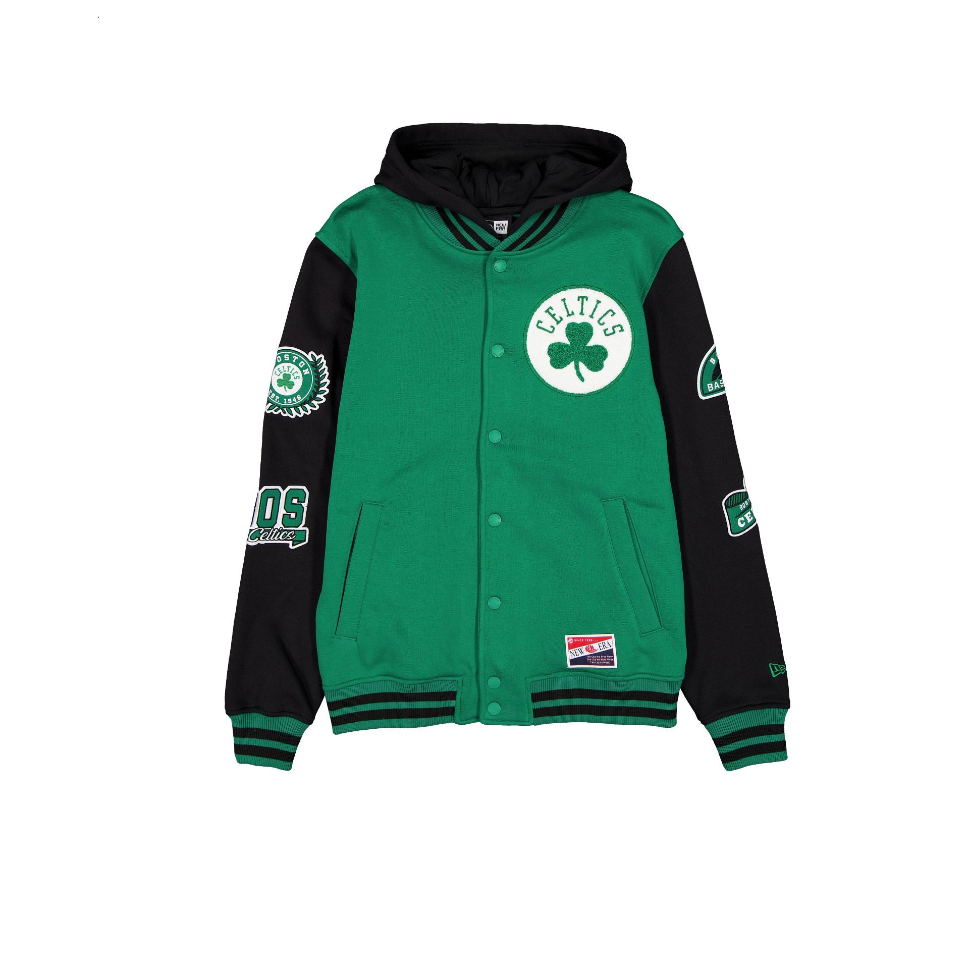 Boston Celtics Throwback Patch Jacket