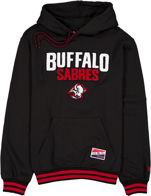 Buffalo Sabres Throwback Felt Logo Hoodie