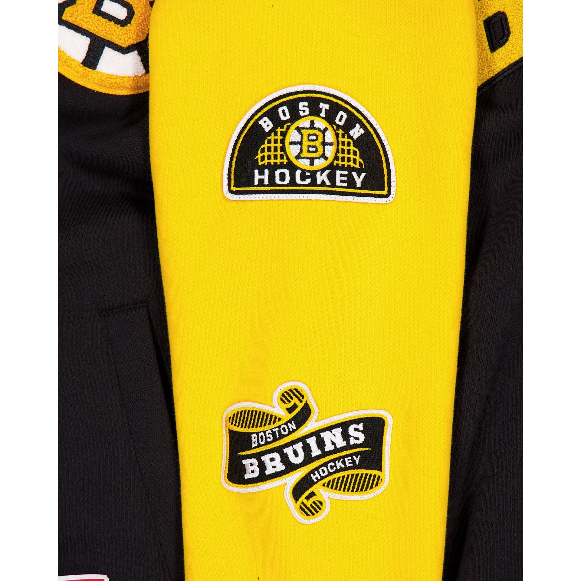 Boston Bruins Throwback Patch Jacket